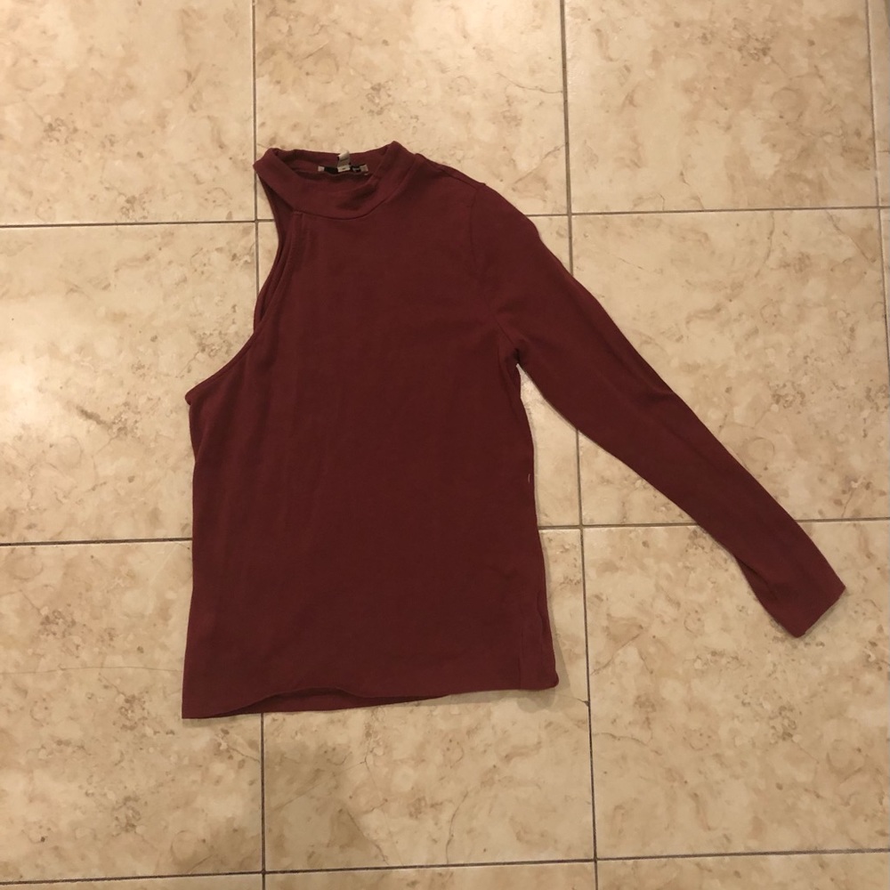 Express one shoulder top